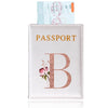 Elegant Rose Gold Passport Cover