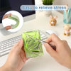 Silicone Sensory Fidget Pad with Tweezer for Anxiety and Stress Relief