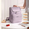 17L Insulated Lunch Bag Backpack with Cooler Compartment