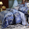 Silver Royal Luxury Duvet Cover Set with Pillowcases
