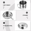 Kitchen Grease Strainer & Storage Jar