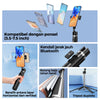 Bluetooth Selfie Stick Tripod with Remote Control