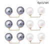 Pearl Brooch Pin Set – Versatile Double-Head Clips for Style and Function