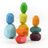 Wooden Stacking Rocks Toy for Kids