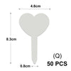 Yellow T-Type Garden Plant Labels with Stakes