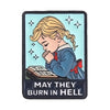 Leaving Reality Entering Fiction Enamel Pin