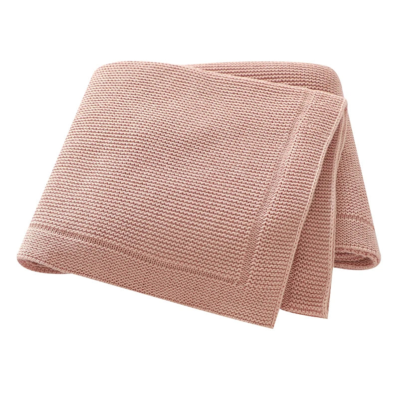 Soft Cotton Baby Swaddle Blanket – All-Season, Multi-Use
