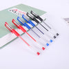 Smooth 0.5mm Gel Pen Set with Refills (Black, Blue, Red)