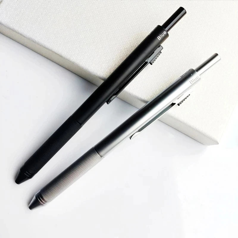 4-in-1 Gravity-Switch Metal Pen with Ballpoint and Mechanical Pencil
