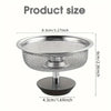 Stainless Steel Kitchen Sink Strainer with Handle & Stopper