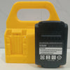 Wall-Mounted Battery Storage Rack for Dewalt 18V & 20V Li-Ion Batteries