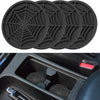 Spider Web Silicone Coasters for Car Cup Holders