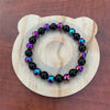 Bohemian Rainbow Obsidian Agate Bracelet