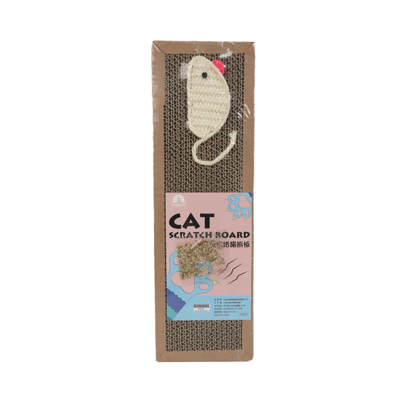Oval Corrugated Cat Scratching Board