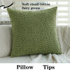 Embroidered Floral Cotton Cushion Cover – 18x18 Inches
