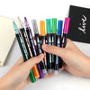 Double-Outline Shimmer Markers