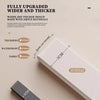 No-Drill Folding Door Screen with Magnetic Closure