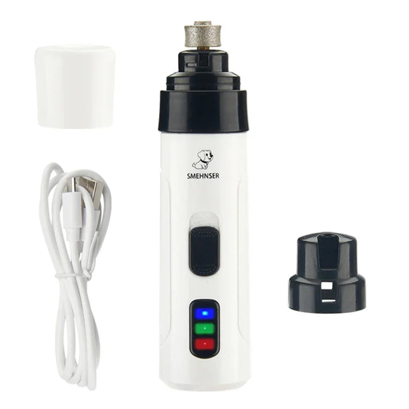 Quiet Electric Pet Nail Grinder with USB Charging
