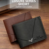 Slim RFID-Blocking Leather Bifold Wallet with Cash Clip