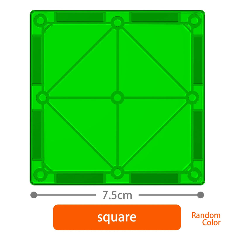 Magnetic Building Tiles Set