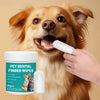 Pet Dental Finger Wipes - Gentle Oral Care for Dogs & Cats