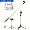 Extendable Wireless Selfie Stick Tripod