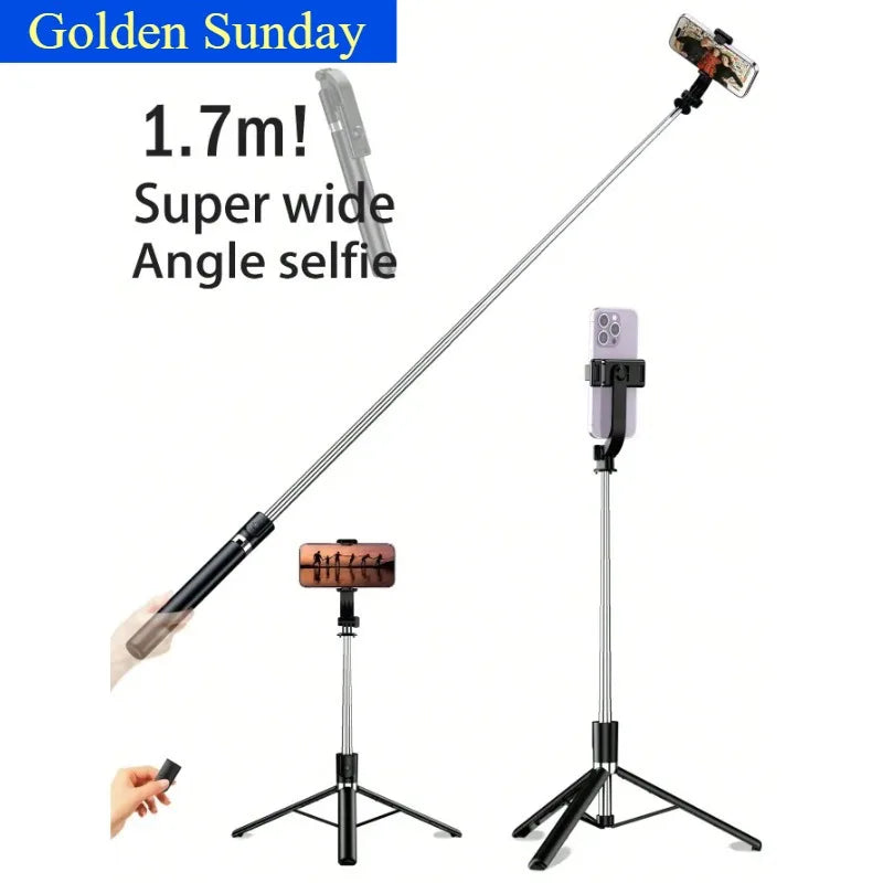 Extendable Wireless Selfie Stick Tripod