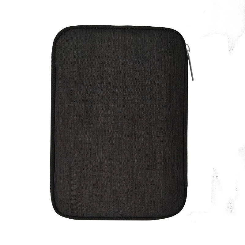 Multi-Pocket Travel Cable Organizer Case