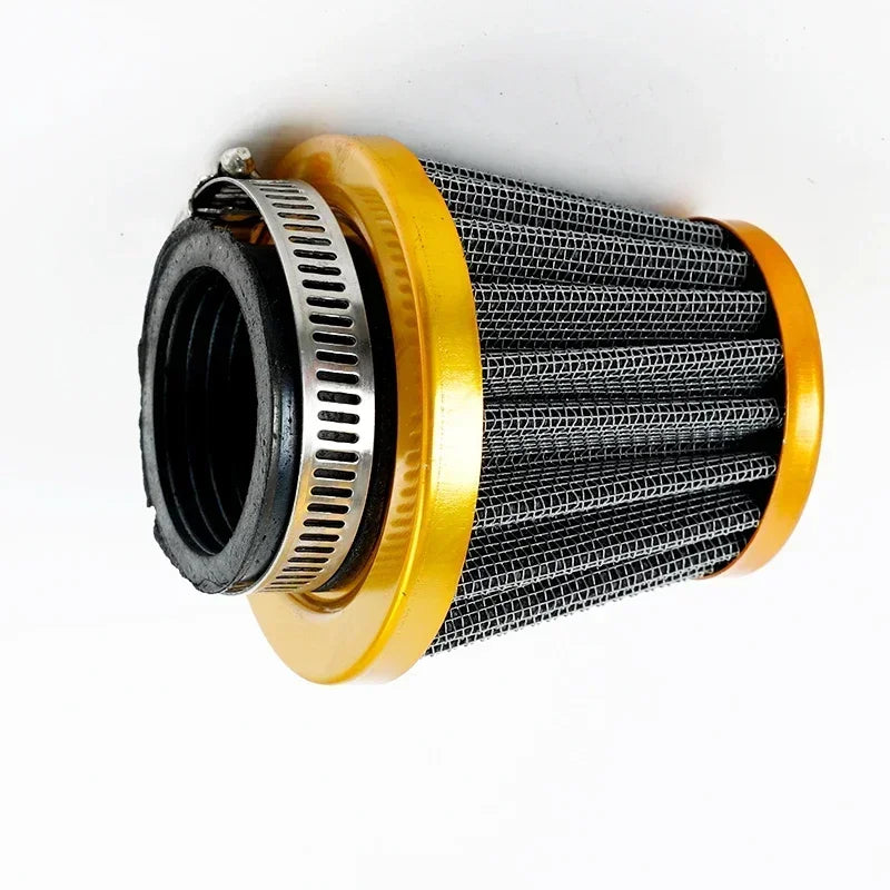 Universal Motorcycle Air Filter with Adjustable Clamp
