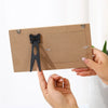 Wooden Pregnancy Countdown Picture Frame with Ultrasound Slot