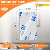 Heavy Duty Double Sided Adhesive Pads (48 Pack) – Strong, Removable, Waterproof