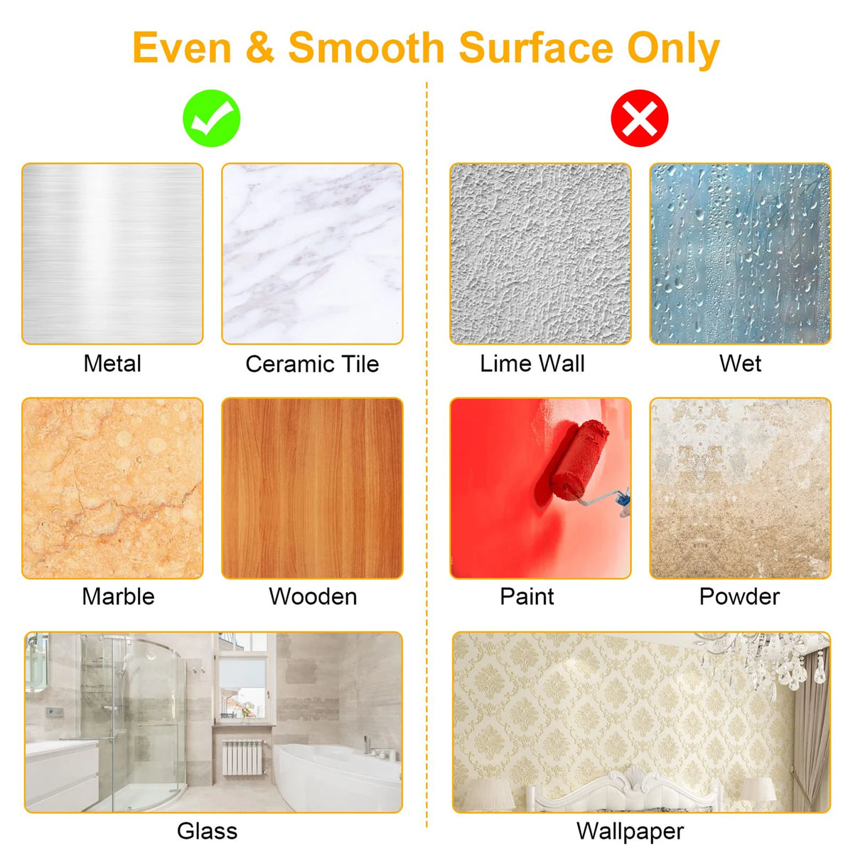 Self-Adhesive Curtain Rod Clamp Hooks – Punch-Free Wall Hanging Holders
