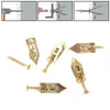 Heavy-Duty Self-Drilling Drywall Anchors with Screws