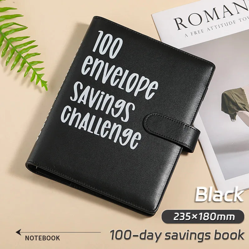 Budget Challenge Binder with Cash Envelopes