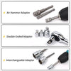 Socket Wrench Adapter & Reducer Kit (1/4" to 1/2" Drive)