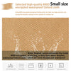A close-up view of a tan Oxford cloth material used for waterproof and durable outdoor use.