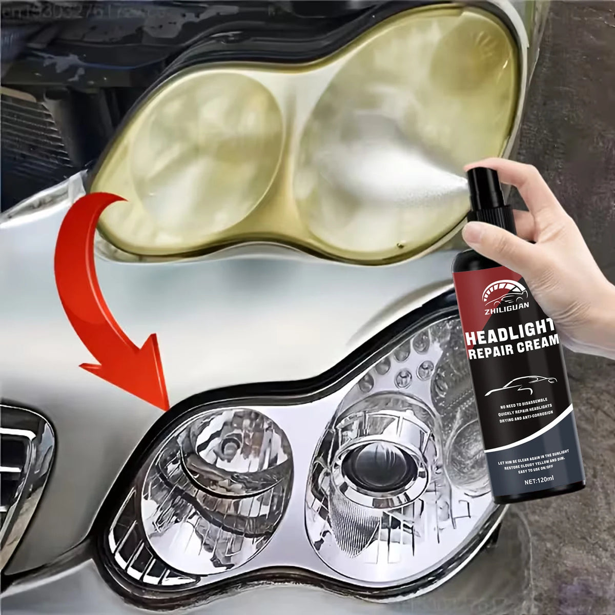 Professional Headlight Restoration Kit
