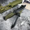 Full Tang Fixed Blade Knife with Ergonomic Rubber Handle