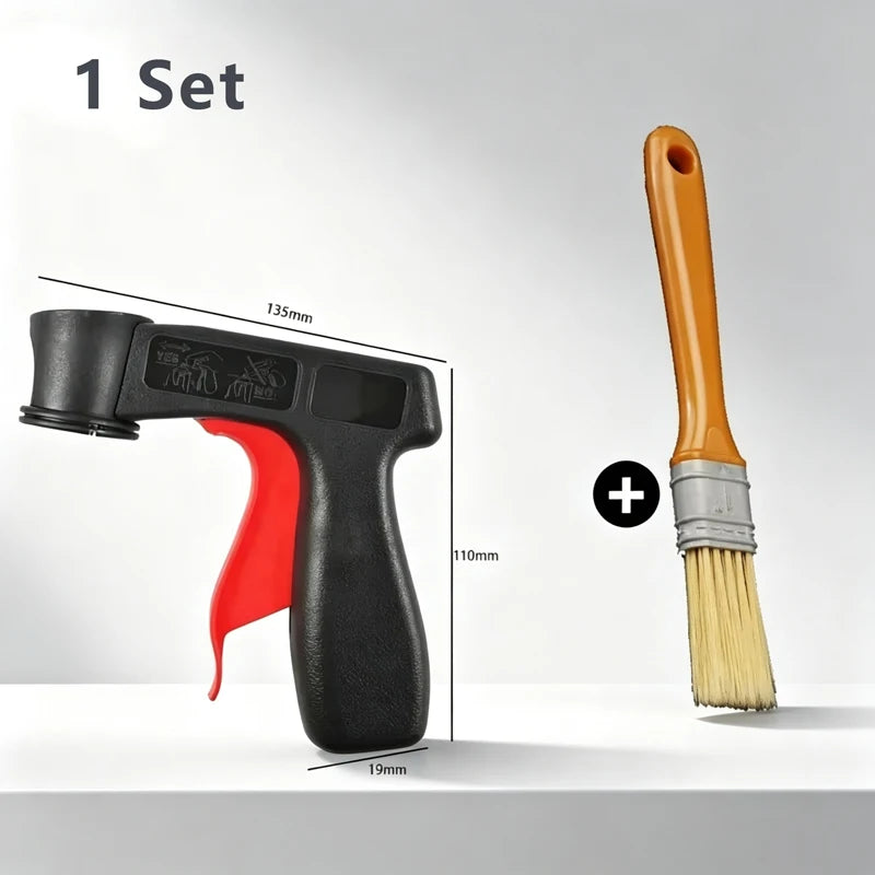 Reusable Universal Spray Paint Handle for Car Care & DIY