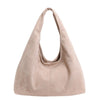 Retro Suede Shoulder Bag with Large Capacity