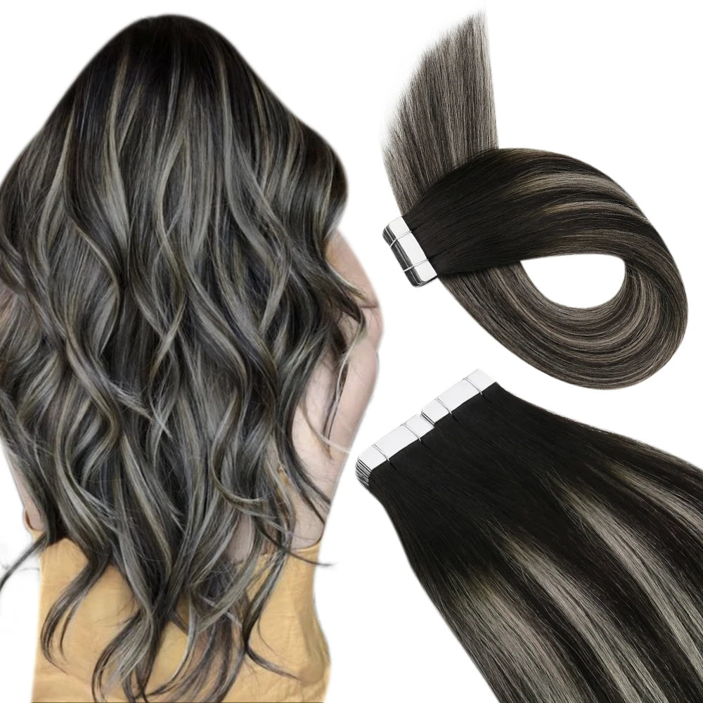 Extensions en Cheveux Humains Réels - Pour un Effet Fusion Parfait