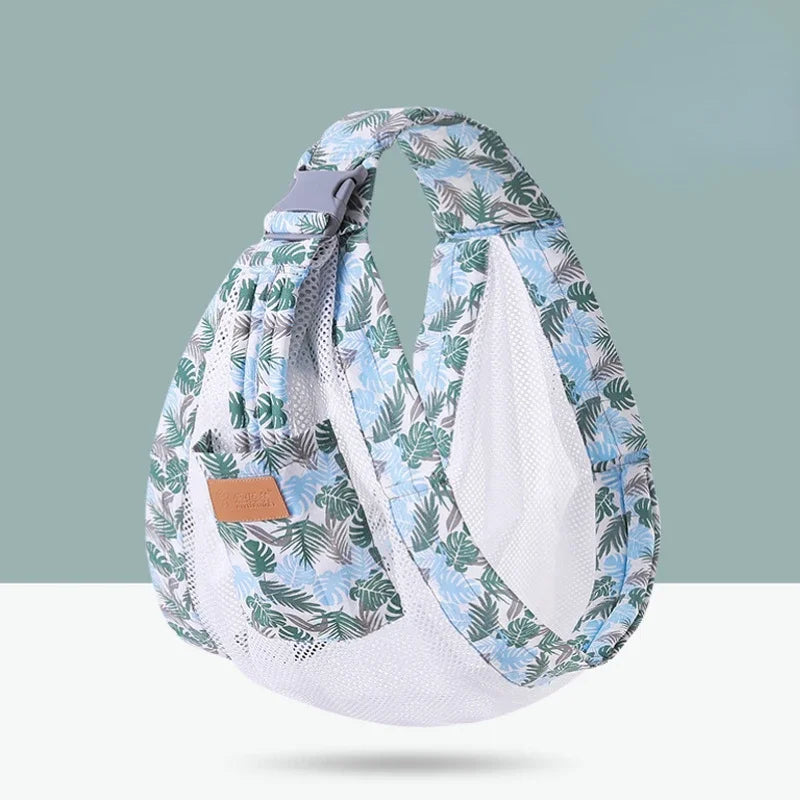 Breathable Mesh Baby Wrap Carrier and Nursing Cover