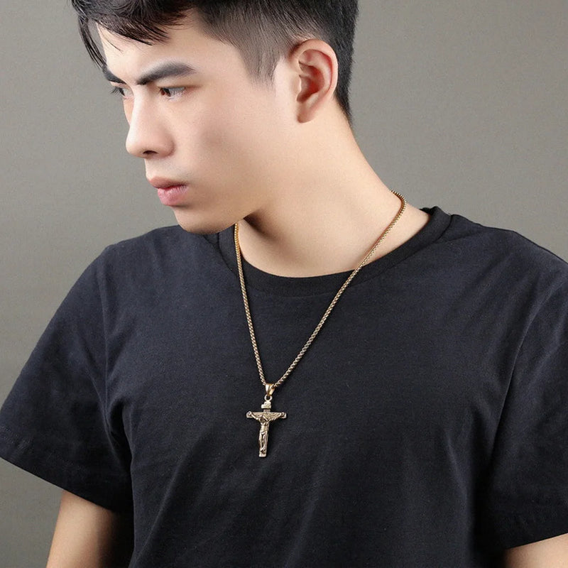 Classic Cross Pendant Necklace
