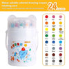 Set de Crayons Gel Pastel Soyeux et Tournables