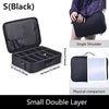 Large Capacity Waterproof Makeup Bag with Zipper Closure