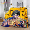 A vibrant throw blanket featuring a portrait of Eminem and 2Pac in a stylized hip-hop theme.