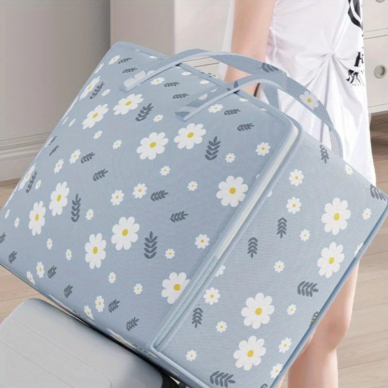 Large Foldable Blanket Storage Bags for Comforters and Bedding