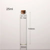 Mini Glass Bottles with Cork Stoppers for DIY Crafts and Gifting