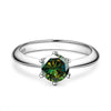 GRA Certified VVS1 Moissanite Solitaire Ring