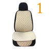 Breathable Linen Front Car Seat Cover